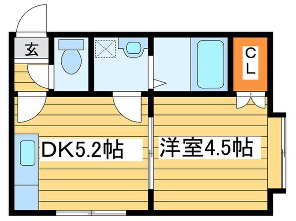 エミネンス美園　１１４の物件間取画像